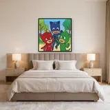 Catboy Owlette and Gekko High Five Celebration – Bedroom