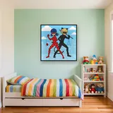 Ladybug and Cat Noir Back to Back – Kids room