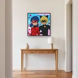 Ladybug and Cat Noir Floating Rose Petals – Hallway