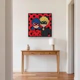 Ladybug and Cat Noir Hero Portrait – Hallway