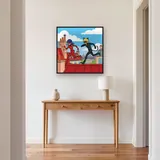 Ladybug and Cat Noir Running on Rooftops – Hallway