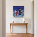 Ladybug and Cat Noir Stargazing on a Rooftop – Hallway