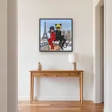 Ladybug and Cat Noir Snowy Paris Rooftop – Hallway