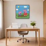 Peppa and George Jumping in Muddy Puddles – Office