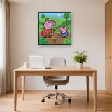 Peppa and George Planting Flowers in the Garden – Office