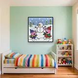 Peppa and George Building a Snowman – Kids room
