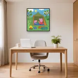 Peppa and George Camping in a Tent – Office