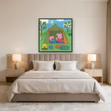 Peppa and George Camping in a Tent – Bedroom