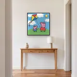 Peppa and George Flying a Colorful Kite – Hallway