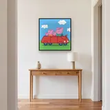Family Car Ride With Peppa And George – Hallway