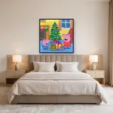Peppa and George Christmas Morning with Presents – Bedroom