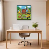 Rubble Building a Brick House with Crew – Office