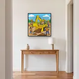 Rubble and Crew Digging with an Excavator – Hallway
