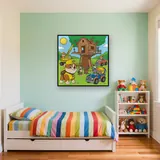 Rubble Building a Treehouse with the Crew – Kids room