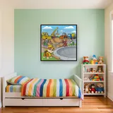 Rubble and Crew Building a Skate Park – Kids room