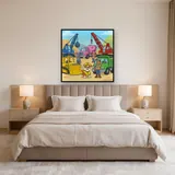 Rubble and the Construction Crew Waving – Bedroom