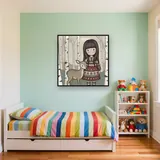 Gorjuss Birch Forest Companions – Kids room