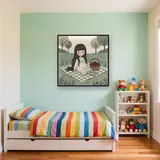 Strawberry Picnic in the Meadow – Kids room