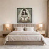 Ballerine aux Rideaux Fleuris – Chambre