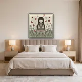 Gorjuss Girl Among Lavender Butterflies – Bedroom