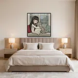 Rainy Window Teddy Bear – Bedroom
