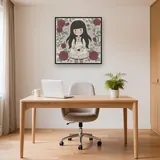 Gorjuss Love Letter and Roses – Office