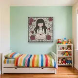 Gorjuss Love Letter and Roses – Kids room
