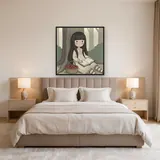 Gorjuss Girl Reading Beneath Oak – Bedroom