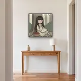 Gorjuss Girl Reading Beneath Oak – Hallway