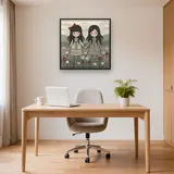 Gorjuss Mädchen im Blumenfeld – Büro