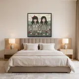 Gorjuss Mädchen im Blumenfeld – Schlafzimmer
