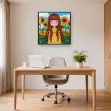 Gorjuss Girl Among Sunflowers – Office