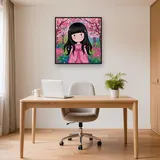 Gorjuss Girl Under Cherry Blossoms – Office