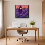 Gorjuss Lavender Sunset Walk – Office