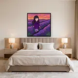 Gorjuss Lavender Sunset Walk – Bedroom