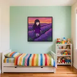 Gorjuss Lavender Sunset Walk – Kids room