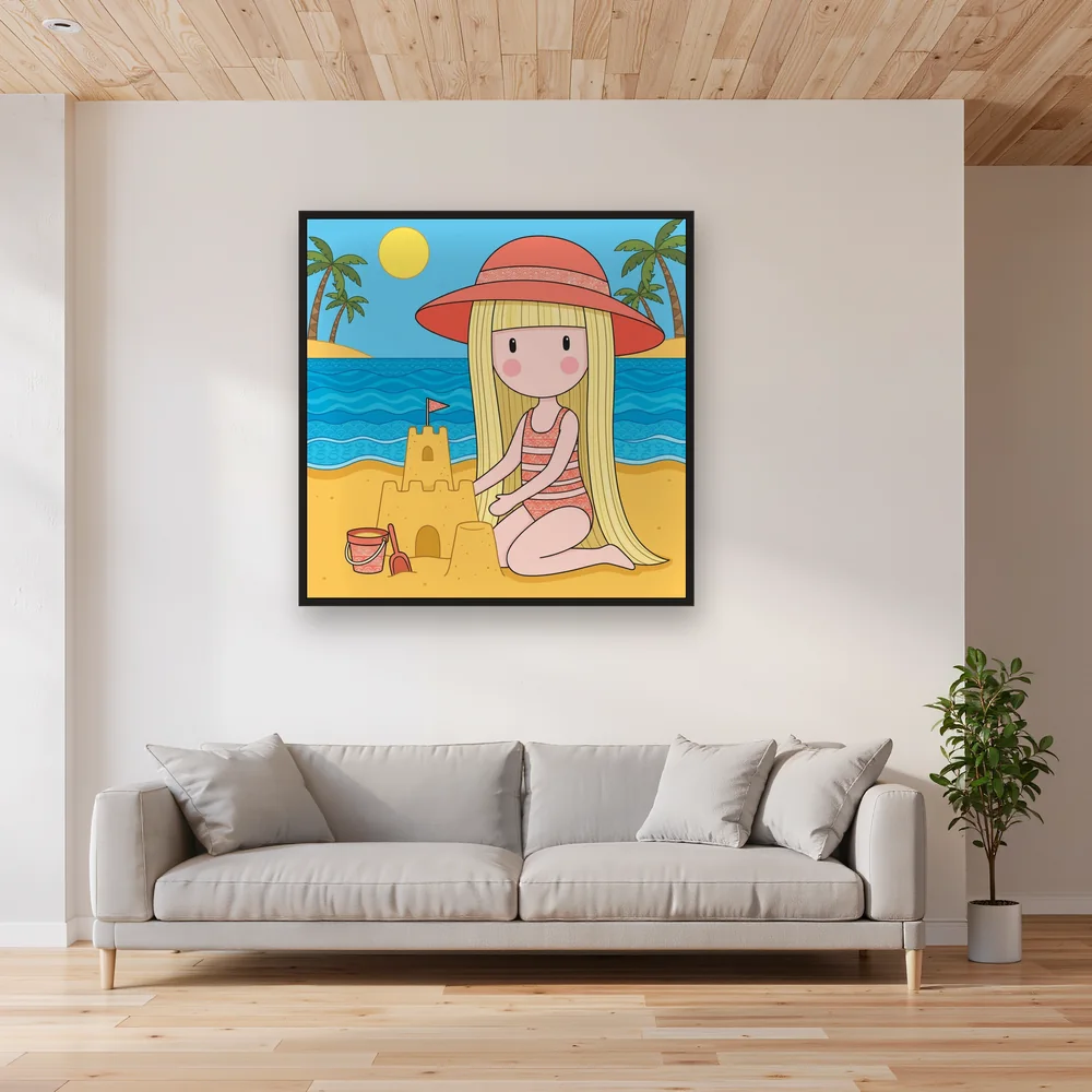 Gorjuss et son château de sable – Salon