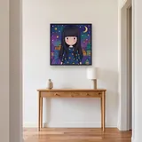 Gorjuss Moonlit Rooftop Girl – Hallway