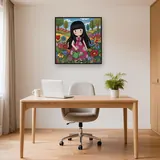 Gorjuss Girl with Watering Can – Office