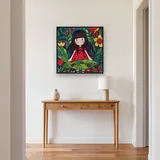 Gorjuss Mädchen mit Marienkäfern – Flur