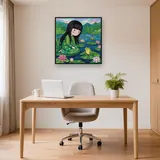 Gorjuss Girl by the Pond – Office