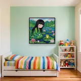 Gorjuss Girl by the Pond – Kids room
