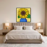 Girasole nel Vaso Blu – Camera