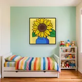 Girasole nel Vaso Blu – Cameretta