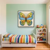 Papillon Symétrique aux Couleurs Vives – Enfant