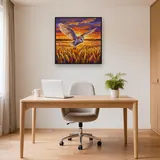 Golden Field Barn Owl – Office