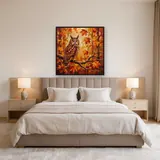 Autumn Maple Long-Eared Owl – Bedroom