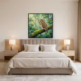 Misty Woodland Tawny Owl – Bedroom