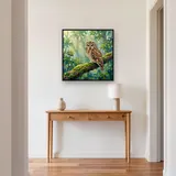 Misty Woodland Tawny Owl – Hallway