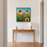 Sunflower Field Owl – Hallway